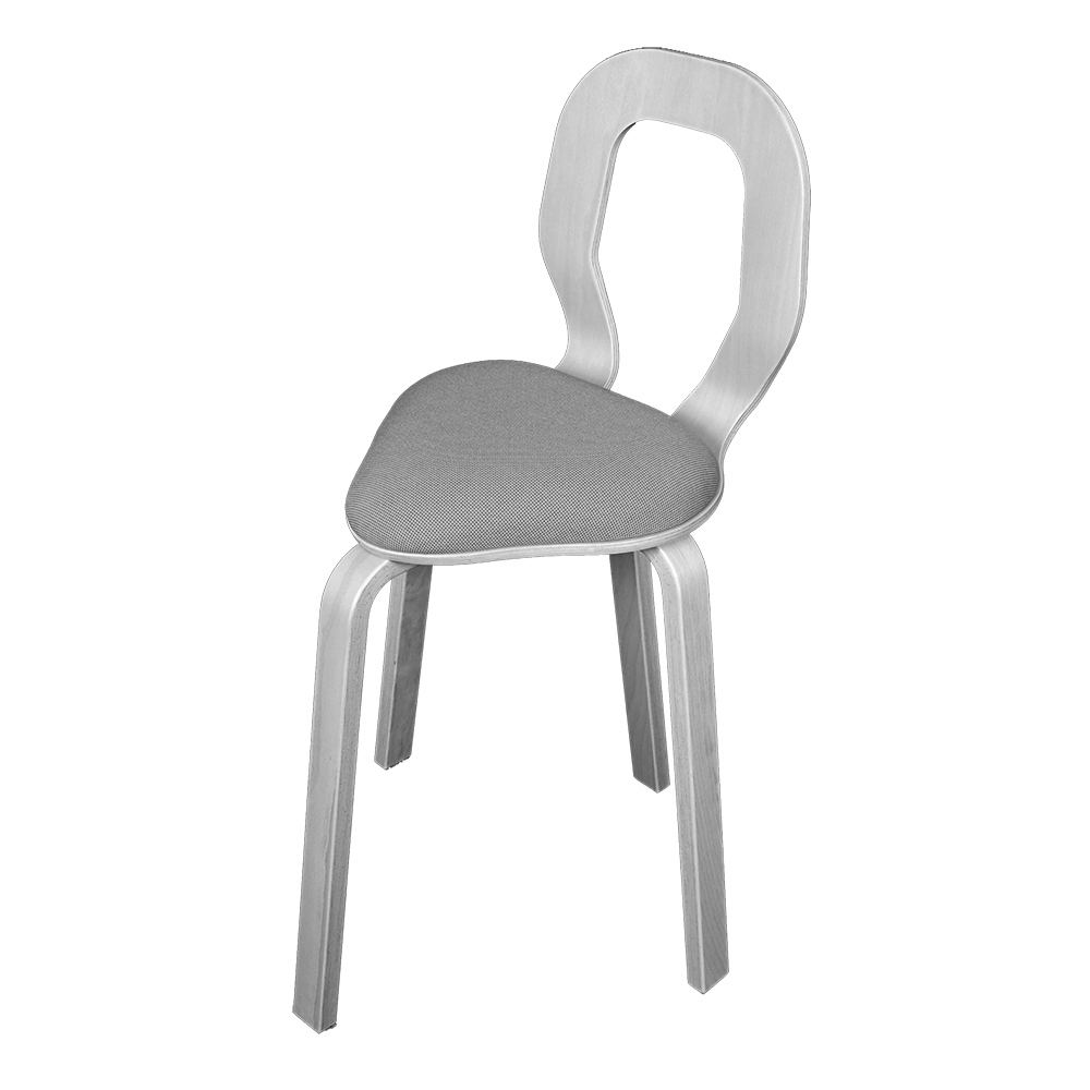 Ergonomisk Ergoret Stol med ergonomisk polstret sæde kan stables fra Klarskov møbler ApS - pædagogiske møbler