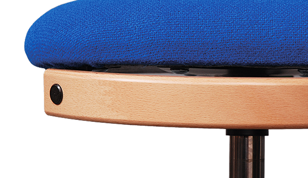 Ergoret Arbejdsstol med betræk i Tonus uld fra Klarskov møbler ApS